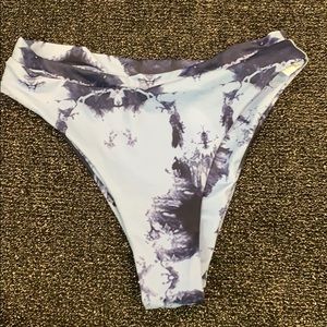 marble bathing suit bottoms